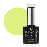 Cumpara ieftin Oja Semipermanenta Neon Glow SensoPRO Milano #33 Laser Lime, 10ml