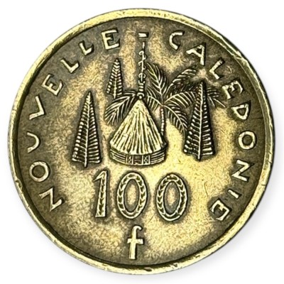 NOUA CALEDONIE 100 FRANCI CFP 2008 , KM 15a [1] XF foto