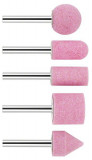 Bosch Set pietre de slefuit, tija de prindere 6mm granulatie 60; 25; 15; 15; set 5 buc. ProAdvanced PowerfulTools