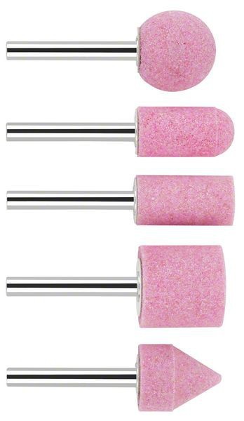 Bosch Set pietre de slefuit, tija de prindere 6mm granulatie 60; 25; 15; 15; set 5 buc. ProAdvanced PowerfulTools