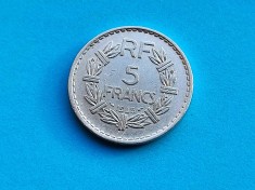 5 Francs 1945 Franta-in realitate arata bine