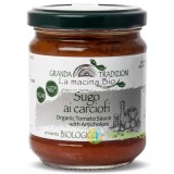 Sos din Rosii si Anghinare fara Gluten Ecologic/Bio 180g