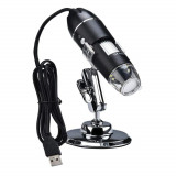 Cumpara ieftin Microscop digital USB, 1000x , 8 x led reglabil, cablu 135 cm, Diversi Producatori