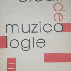 Studii De Muzicologie Vol III