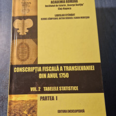 Conscriptia fiscala a Transilvaniei din anul 1750 vol2 partea 1 Ladislau Giemant