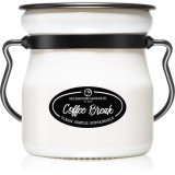 Milkhouse Candle Co. Creamery Coffee Break lum&acirc;nare parfumată Cream Jar 142 g