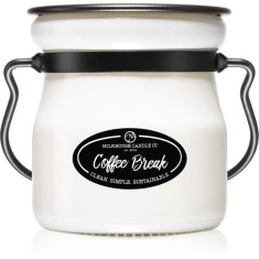 Milkhouse Candle Co. Creamery Coffee Break lum&acirc;nare parfumată Cream Jar 142 g