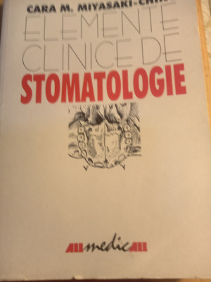 Elemente clinice de stomatologie,cara myasaki ching foto