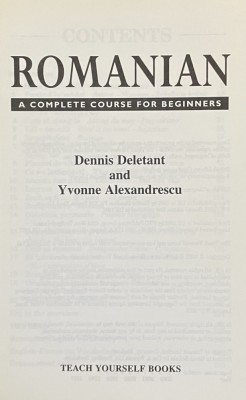 ROMANIAN A COMPLETE COURSE FOR BEGINNERS, 1997 foto