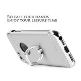 Husa iPhone 6/6S MyStyle 3in1 Ring Argintiu - Carcasa Protectie Rezistenta Socuri, Praf si Zgarieturi