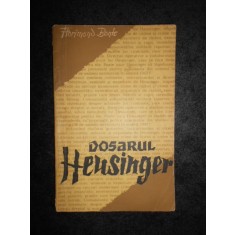 Florimond Bonte - Dosarul Heusinger
