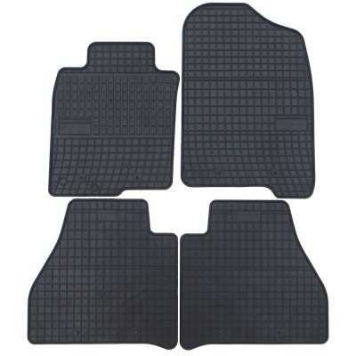 Set covorase auto din cauciuc Nissan Navara 2016-, presuri BestAutoVest, negre, 4 buc. AutoDrive ProParts foto