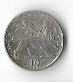 Moneda 10 matonas 1931 - Ethiopia