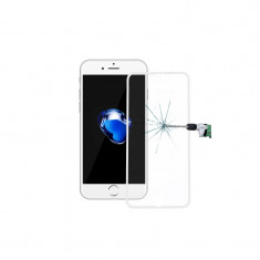Folie Protectie ecran antisoc Apple iPhone 7 Plus Tempered Glass Full Face 3D Alba