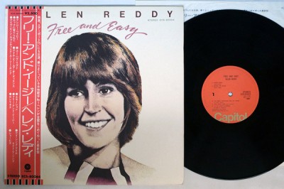 Vinil &amp;quot;Japan Press&amp;quot; Helen Reddy &amp;ndash; Free And Easy (VG++) foto