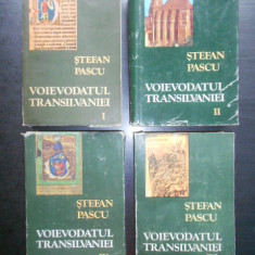 Stefan Pascu - Voievodatul Transilvaniei 4 volume (1972-1989)