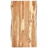 VidaXL Blat de masă, 118x(50-60)x3,8 cm, lemn masiv de acacia