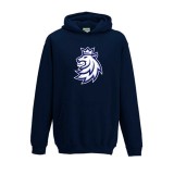 Echipa națională de hochei hanorac cu glugă pentru copii navy Czech Ice Hockey lion - Dětsk&eacute; XL (9-11 let)