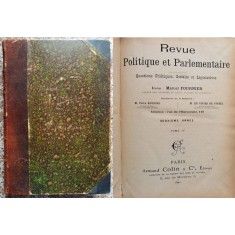 Revue Politique Et Parlementaire Tome Iv - Marcel Fournier , D33