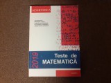 TESTE DE MATEMATICA 2019 MARIANA CRAIU POLITEHNICA