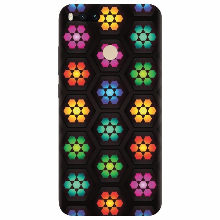 Husa silicon pentru Xiaomi Mi A1, Kaleidoscope Mosaic Patterns