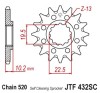 Pinion Fata Racing 14 Dinti Pas 520 Motorevolution Beta Alp/Jonathan 200-350 Suzuki RM 250 DR 350 DR-Z 400