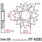 Pinion fata 14 dinti pas lant 520 (racing) - Beta Alp - Jonathan 200-350 - Suzuki RM 250 (83-12) - DR 350 (90-97) - DR-Z 400 (00-08)