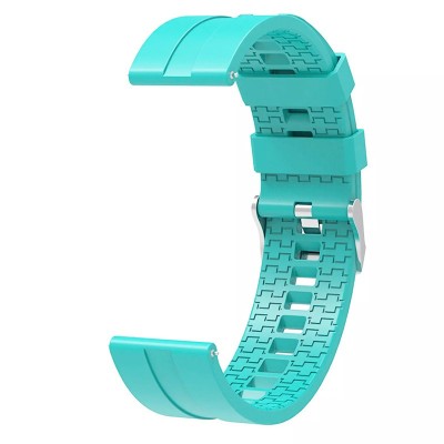 Curea din silicon compatibila cu Lg G Watch W110, Telescoape QR, 22mm, Fresh Green foto