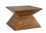 Cumpara ieftin Masuta de cafea din lemn maro Egypt 58x58x40 cm