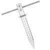 Suport Umbrelă/Shelter Pescuit Baracuda Deluxe, Metalic Robust, 25cm, Filet Pas Mare, Tijă Parghie