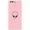 Husa silicon pentru Huawei P9 Plus, Pink Alien
