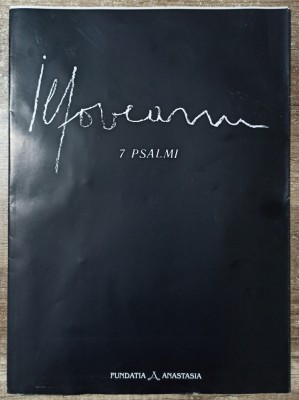 Ilfoveanu, 7 psalmi// mapa cu 7 reproduceri, 1992 foto