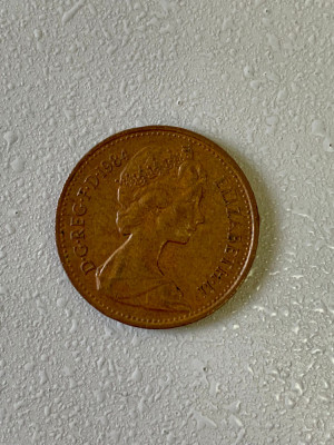 Moneda 1 PENNY - 1984 - bronz - Marea Britanie - KM 927 (52) foto