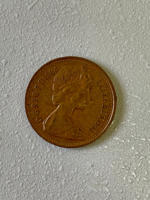 Moneda 1 PENNY - 1984 - bronz - Marea Britanie - KM 927 (52)