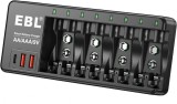 Incarcator Inteligent pentru acumulatori AA, AAA, 9V, EBL 9V4SA8S