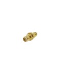 Adaptor convertor antena wifi RF coaxial SMA mama la SMA mama cu piulita 50ohm de inalta calitate cupru placat cu aur, Generic