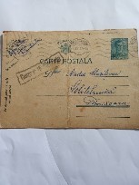 Carte Poștală Timișoara Constanța ( Cenzurat 15 Constanta) 1942 foto