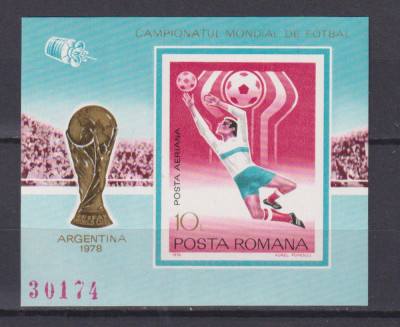 C.M. DE FOTBAL - ARGENTINA 1978 LP 956 MNH foto