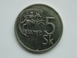 5 KORUN 1993 SLOVACIA, Europa