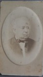 CDV vechi atelier foto ALOIS ZIEGLER Sibiu / Hermannstadt sec XIX Transilvania