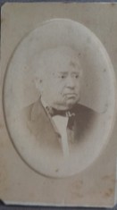 CDV vechi atelier foto ALOIS ZIEGLER Sibiu / Hermannstadt sec XIX Transilvania