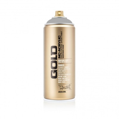 Gold Metallic, M1100 Silver Matt, Montana, 400 ml foto