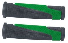 Mansoane, CAPER, TPR Forma ergonomica Antialunecare, BiColor (Negru, Verde), 130mm, bicicleta, ARV-0