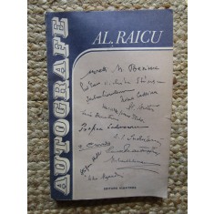 AL. RAICU - AUTOGRAFE