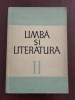 Revista Limba și Literatura, Vol. XI (11), 1966, Societatea de Științe Istorice și Filologice, 564 pagini, RSR