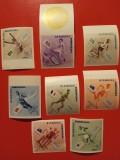REP. DOMINICANA, SPORT MELBOURNE - SERIE COMPLETĂ IMPERF. MNH