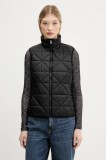 HUGO vestă culoarea negru, de tranzitie, 50544136