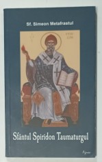 SFANTUL SPIRIDON TAUMATURGUL de SFANTUL SIMEON METAFRASTUL , 2010