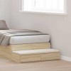 VidaXL Sertare pentru pat cu sertar Stejar sonoma 100 x 36.5 x 16.5 cm 866909