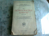 LES DEMOCRATIES MODERNES - JAMES BRYCE VOL.II